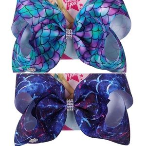 2 Pack JoJo Siwa Mermaid Bows 8inch